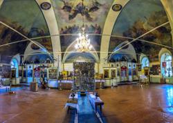 Интерьер Свято-Троицкого храма в с. Волково